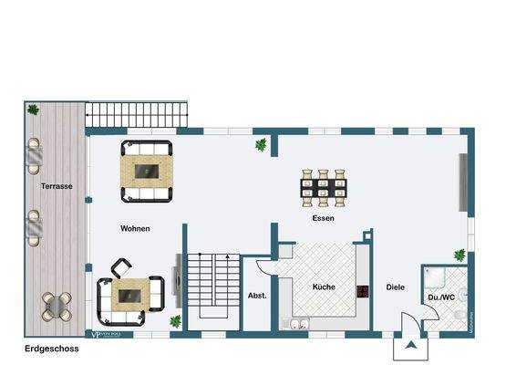Grundriss Erdgeschoss