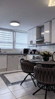 Küche und Essbereich