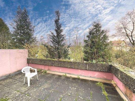 Balkon Wohnung Erdgeschoss rechts