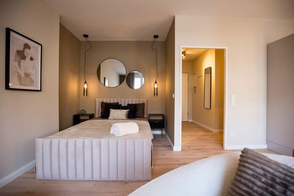 Beispielwohnung Schlafbereich