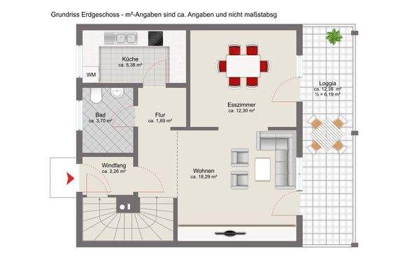 Grundriss Erdgeschoss