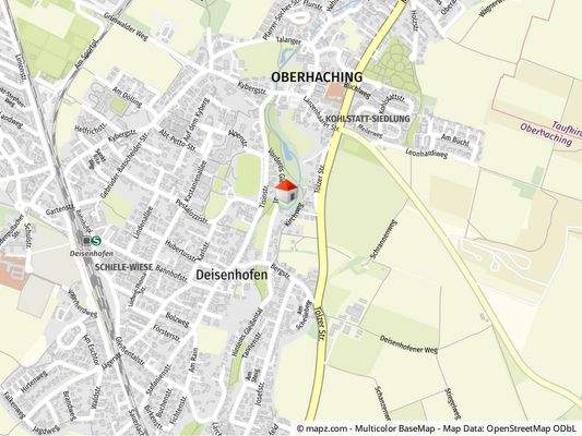 Geolyzer Kartenausschnitt