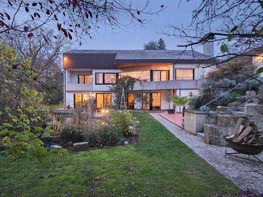 Südansicht Dämmerung