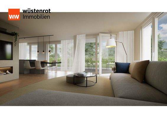 Visualisierung Wohnzimmer