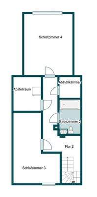 Grundriss Skizze 1.OG