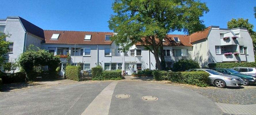 Blick auf das Ensemble