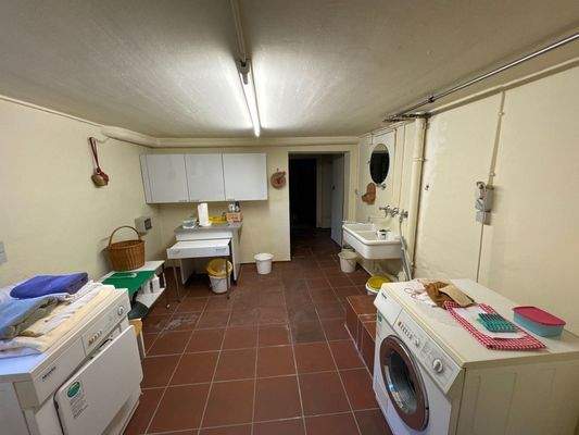 Waschküche im Keller