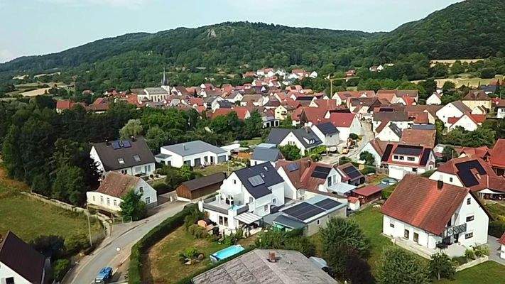 Panorama in die fränkische Alb