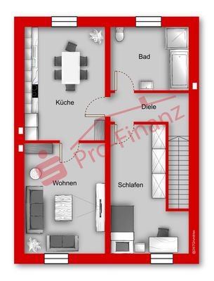 Grundriss Obergeschoss