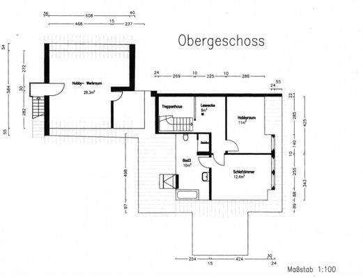 Grundriss Obergeschoss