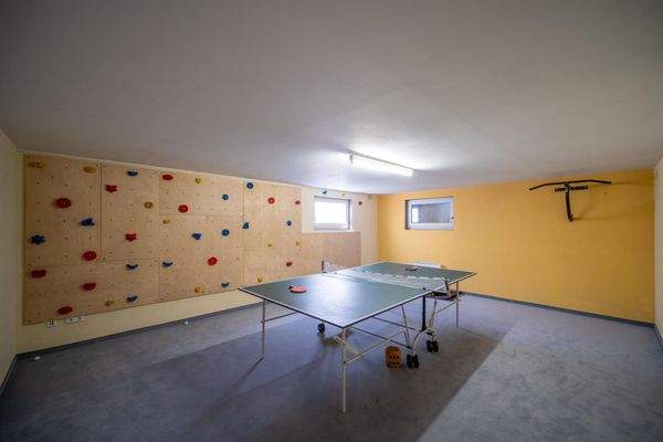 Praktischer Hobbyraum im Kellergeschoss