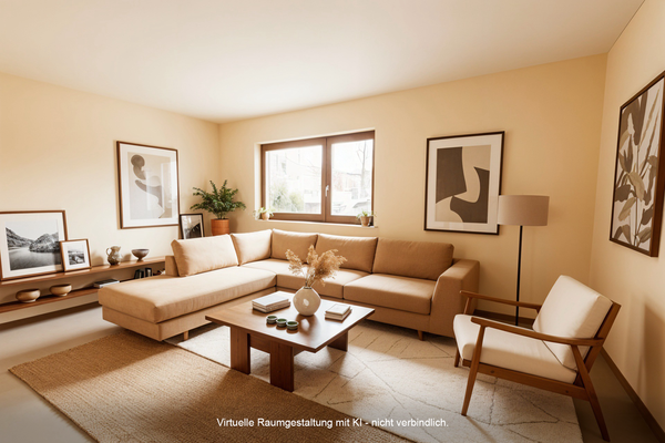 Wohnzimmer visualisiert