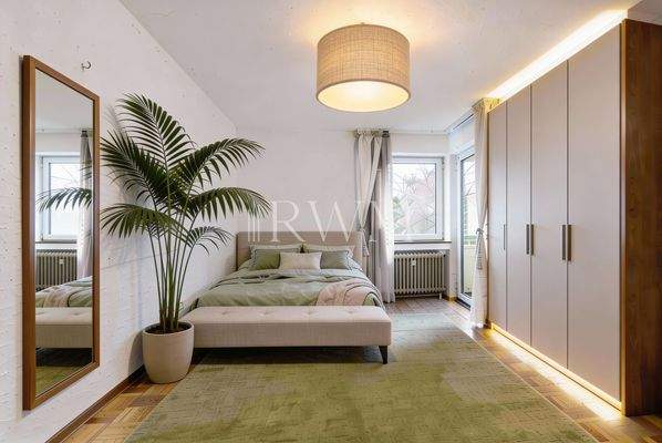 Visualisierung Schlafzimmer