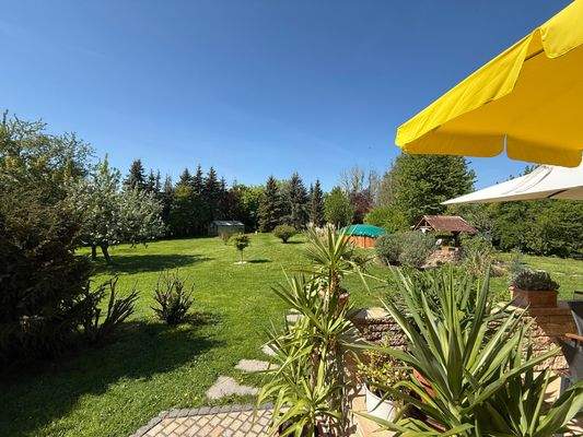 Blick von der Terrasse