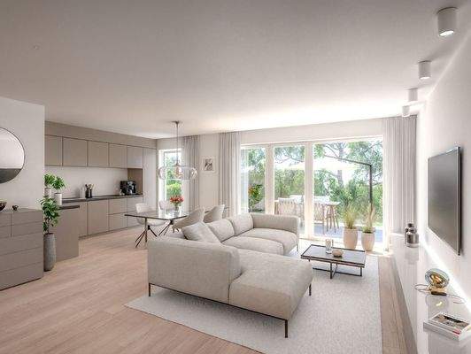 Visualisierung EG-Wohnung