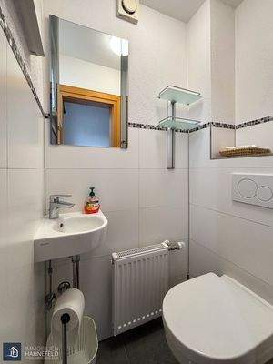 Eines der Gäste Wc's