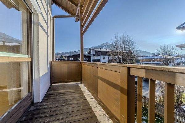 Balkon OG  - vom Wohnzimmer aus - südseitig