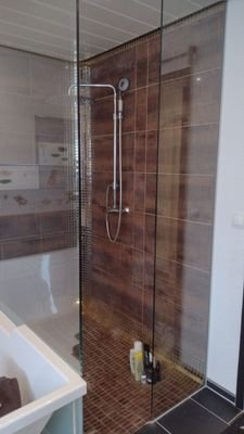 barrierefreie Dusche im EG