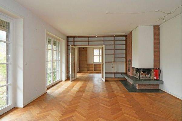 Wohnzimmer zum Arbeitszimmer