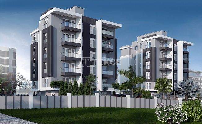 Apartments for Sale in a Complex with Pool in Kepez