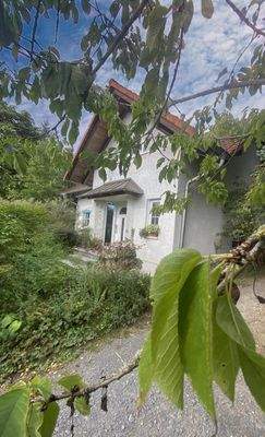 Blick auf den Eingang