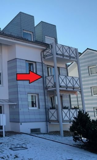 Gute Wohnlage + 2 Balkone + PKW-Stellplatz + Balkon + 1.Obergeschoss