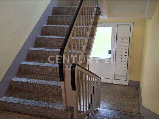 Gepflegtes Treppenhaus