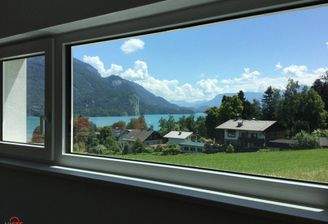 Ausblick vom Wohnzimmerfenster