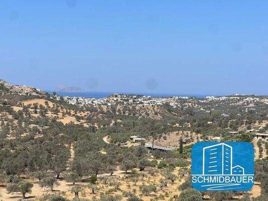 Kreta, Sivas: Grundstück mit herrlichem Meerblick am Ortsrand zu verkaufen