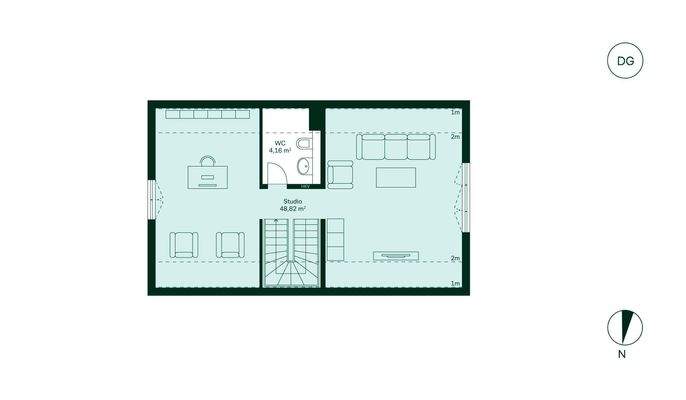 Grundriss Dachgeschoss