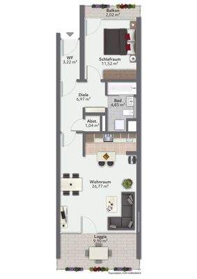 Möbel sind nicht identisch