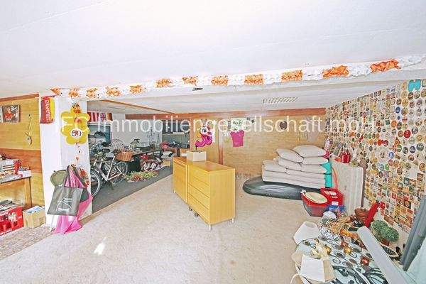 Hobbyraum im Nebengelass