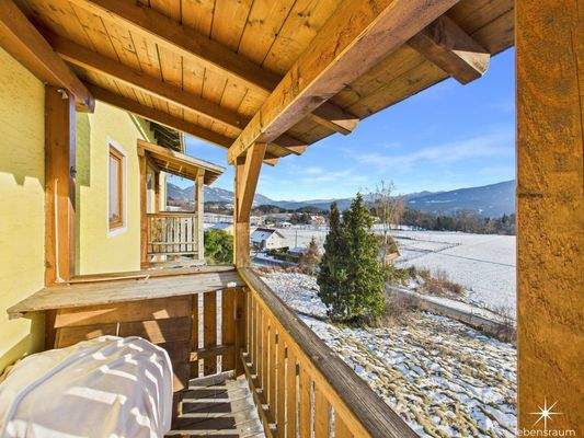 Südbalkon / Wohnung 3.