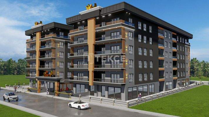 Apartments in a Gated Community with a Pool in Yalova Turkey