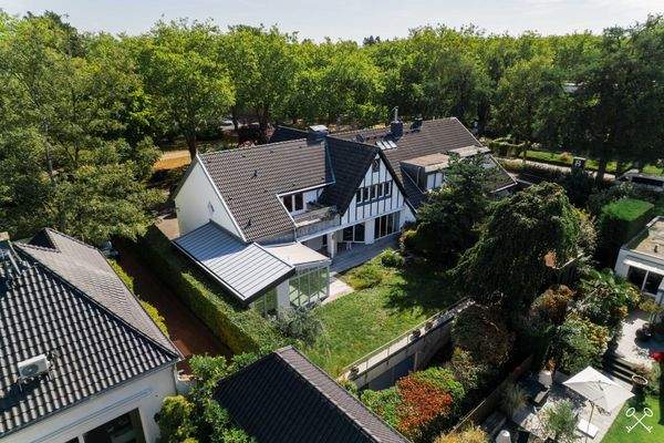 Rückansicht Vogelperspektive