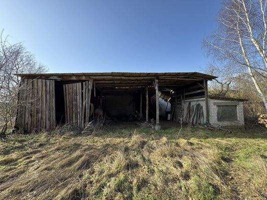 Unterstand für landw. Maschinen