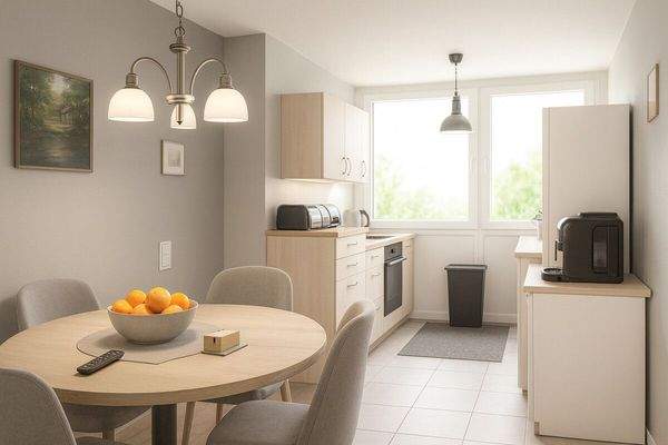 Visualisierte Renovierungsvariante