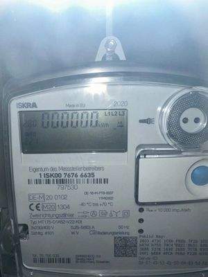 Stromzähler mit Smartmeter