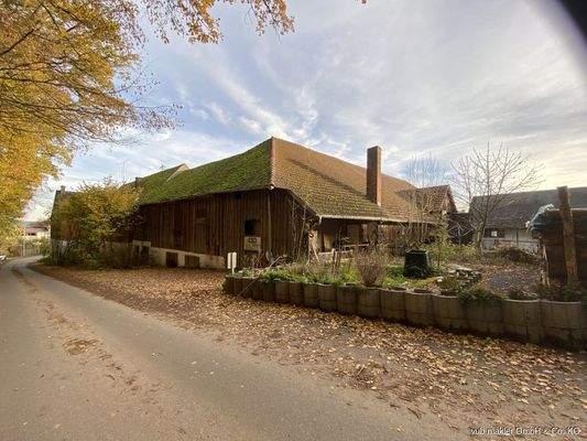 Rückansicht inkl. Stall