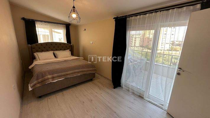 Furnished 3-Bedroom Apartment 5km from the Beach in Antalya