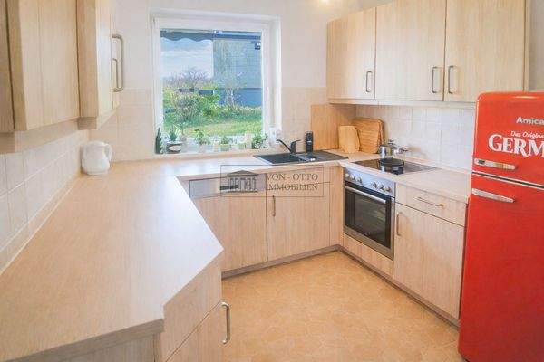 Moderne Küche im Retro