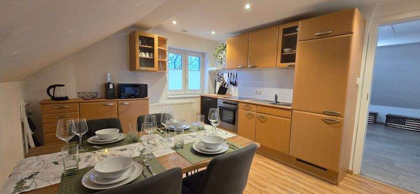 Wohnküche - vollausgestattet