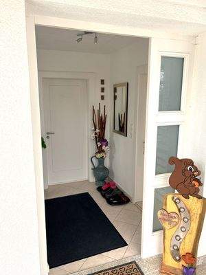 Eingangsbereich für beide Wohnungen