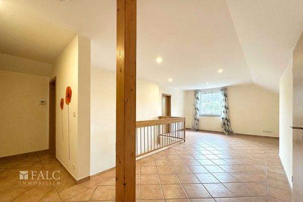 Arbeitszimmer im Dachgeschoss