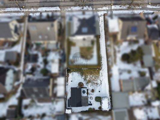 Lage Grundstück in Nachbarschaft Vogelperspektive