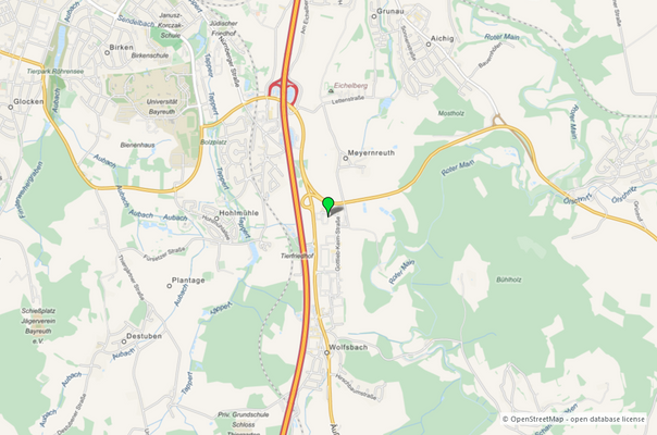 Umgebungskarte macro