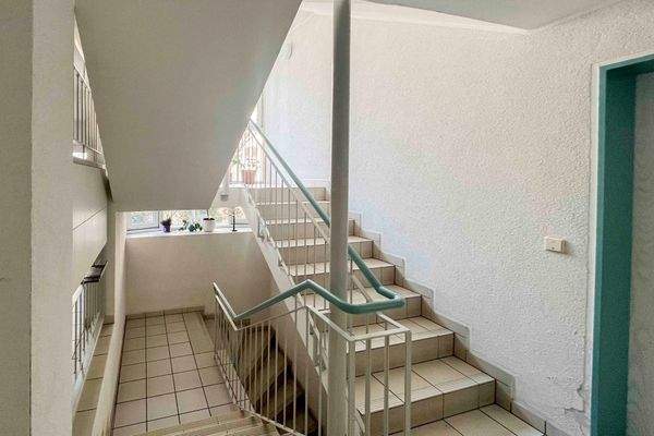 Gepflegtes Treppenhaus