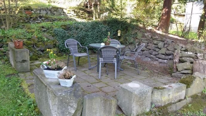 Terrasse im Garten