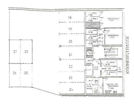 Lageplan Keller Nr. 3