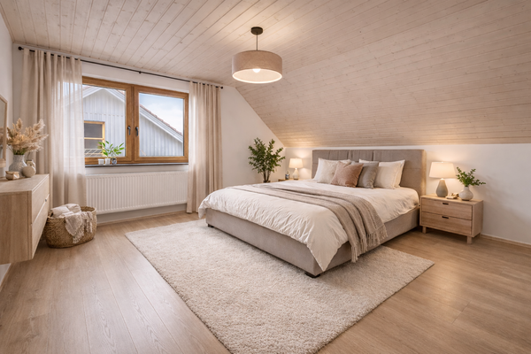 1. OG | Schlafzimmer (1), virt. Darstellung